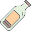 paper,communications,note,pirate,piracy,message in a bottle